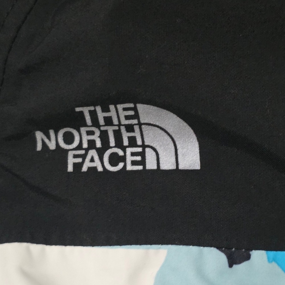 The North Face Girls Southwestern Print Hooded Jacket Sz 10/12 Blue Black White - Picture 7 of 10